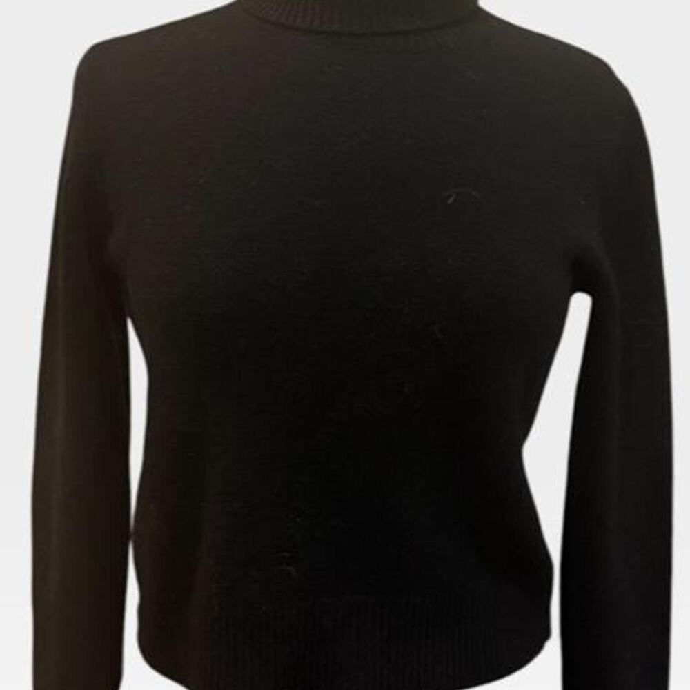 Nili Lotan black turtleneck sweater